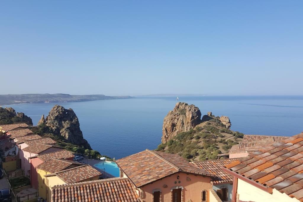 فيلا Tanca Piras - Emozioni A Strapiombo Sul Mare!!! Nebida المظهر الخارجي الصورة