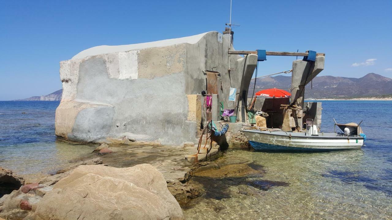 فيلا Tanca Piras - Emozioni A Strapiombo Sul Mare!!! Nebida المظهر الخارجي الصورة